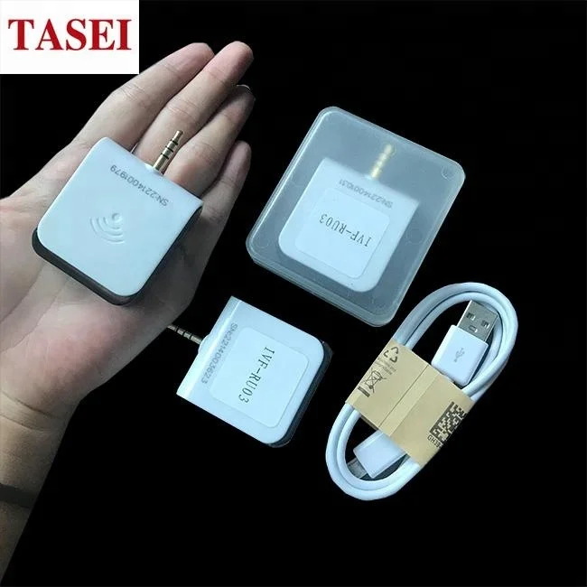 
 EPC gen2 совместимый android и IOS OS mini 3,5 мм аудио разъем для мобильного телефона uhf карты rfid считыватель  