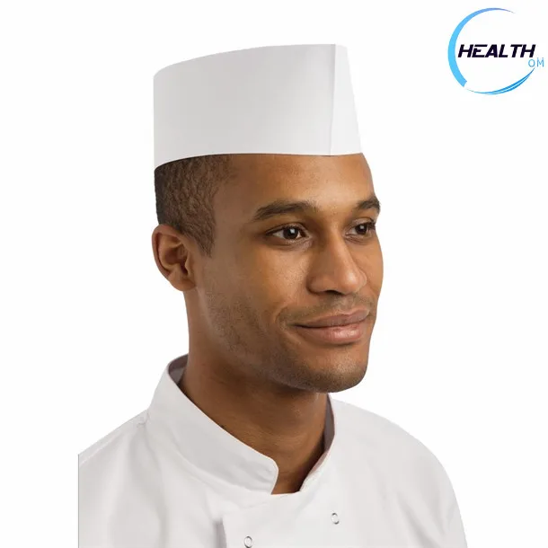 
Disposable Nonwoven Forage Cap Non woven Chef Cap for Kitchen Use 