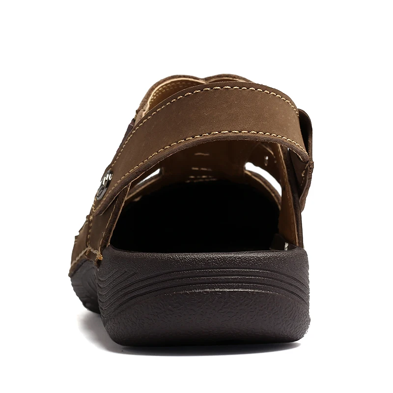 Topsion Best Selling Products In Ethiopia Spanish Genuine Leather Mans Sandal Shoes