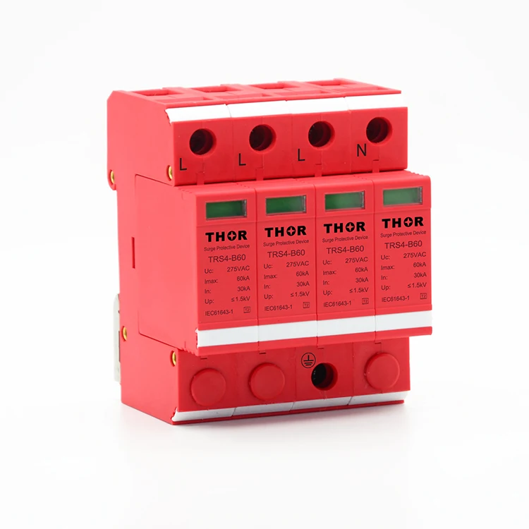 Lightning protection system 60KA power surge protection SPD device
