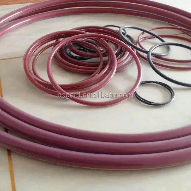 PTFE coated silicone O-Rings for filter usage , encapsulated ORing for filtration , O Ring Factory