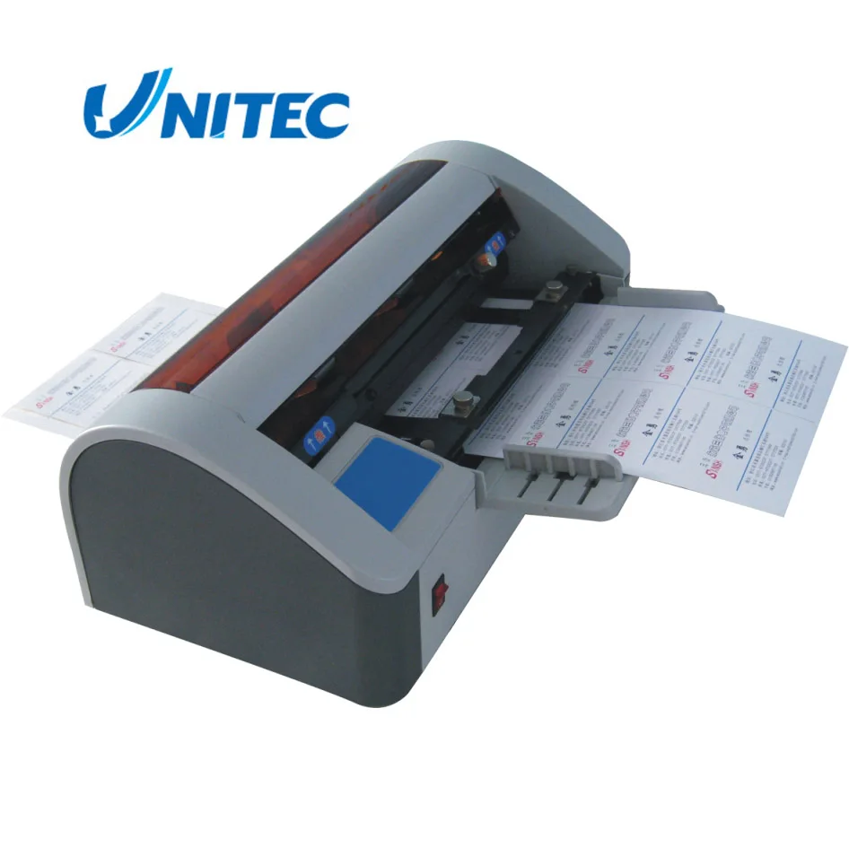 Semi automatic A4 size electric business card cutting machine paper cutter machine