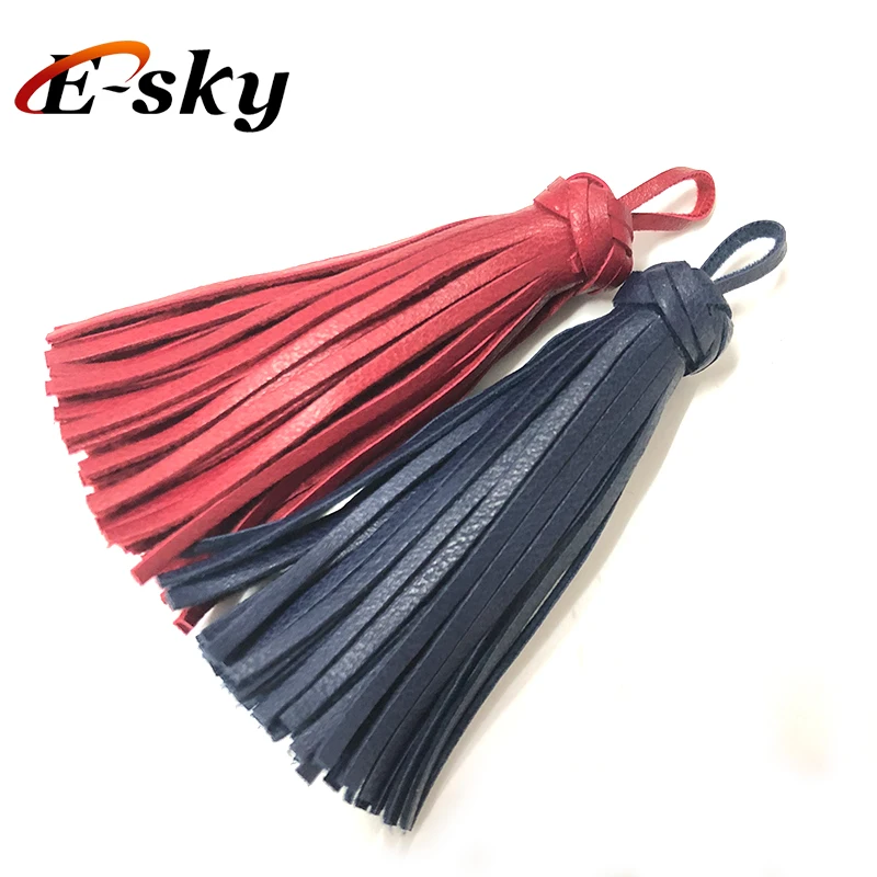 Декоративная Легкая длинная бахрома кожаная кисточка для сумки