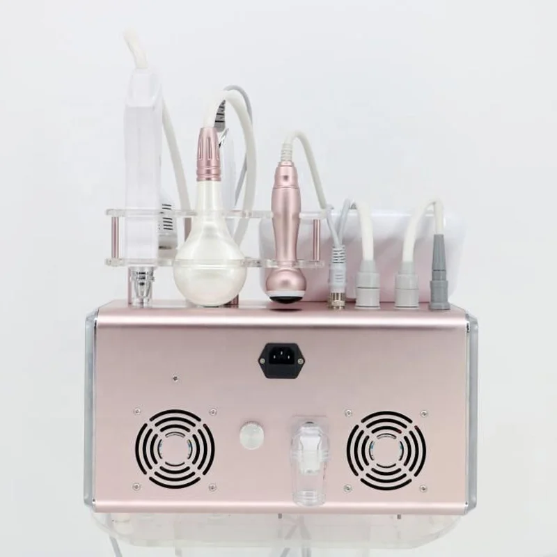Новейший сенсорный экран 5 в 1, радиочастотная мезотерапия, бионическая косметическая машина с клипсой