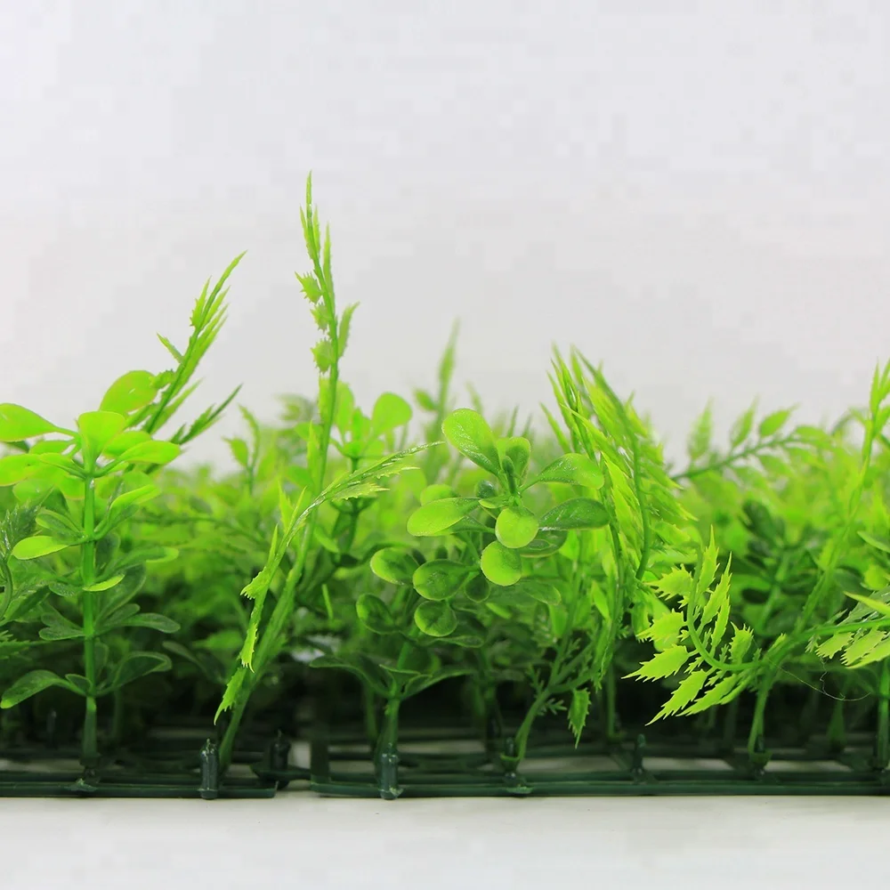 Garden ornaments outdoor fresh PE artificial fence panels for decks