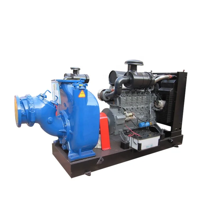 Diesel Engine Driven Water Pumping Machine High Powerful Dewatering Pump For Mining Industry