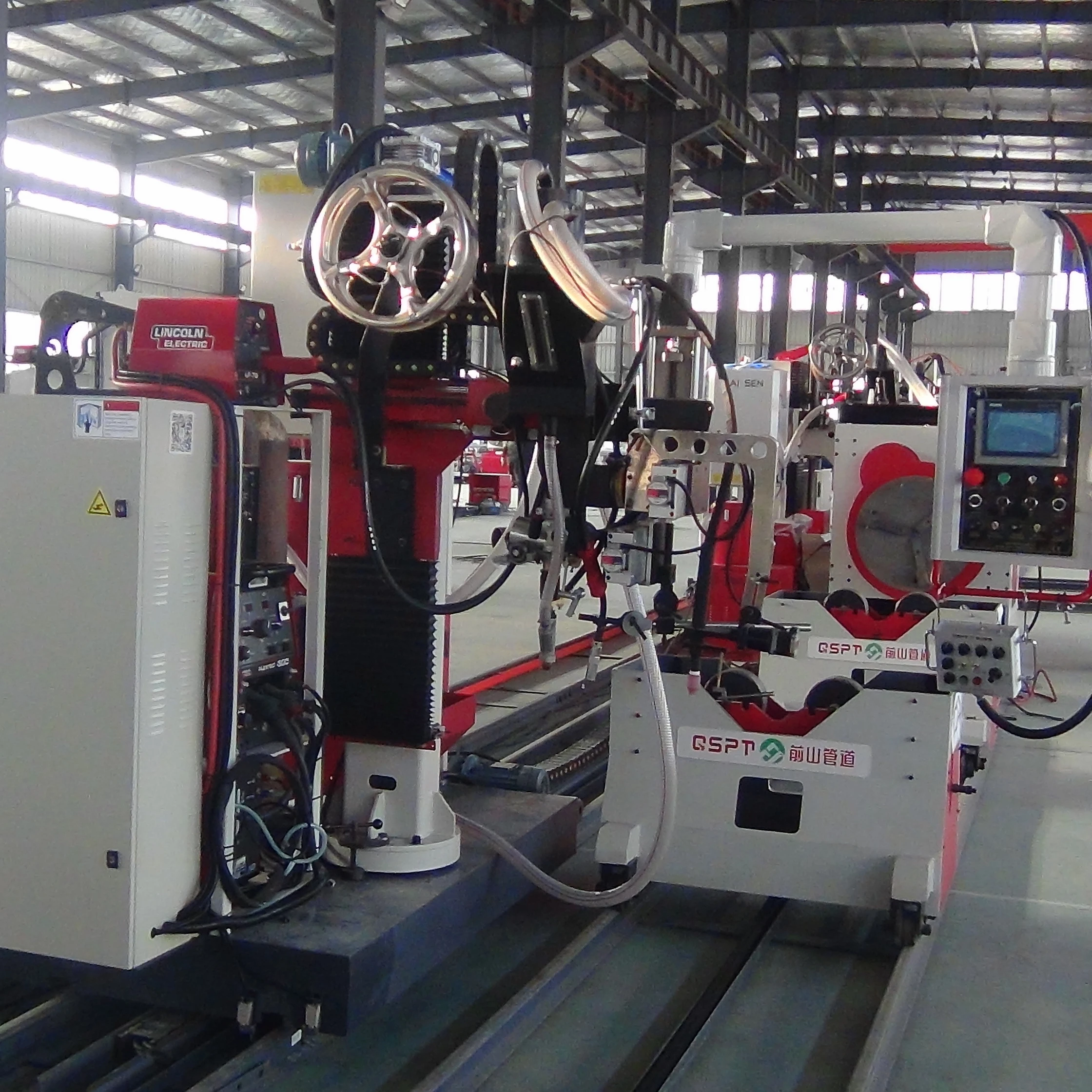 
Автоматический сварочный аппарат с выдвижным фланцем (FCAW/GMAW) 