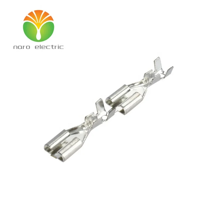 4.8(187)female terminal brass DJ621-D4.8 faston terminal for connector