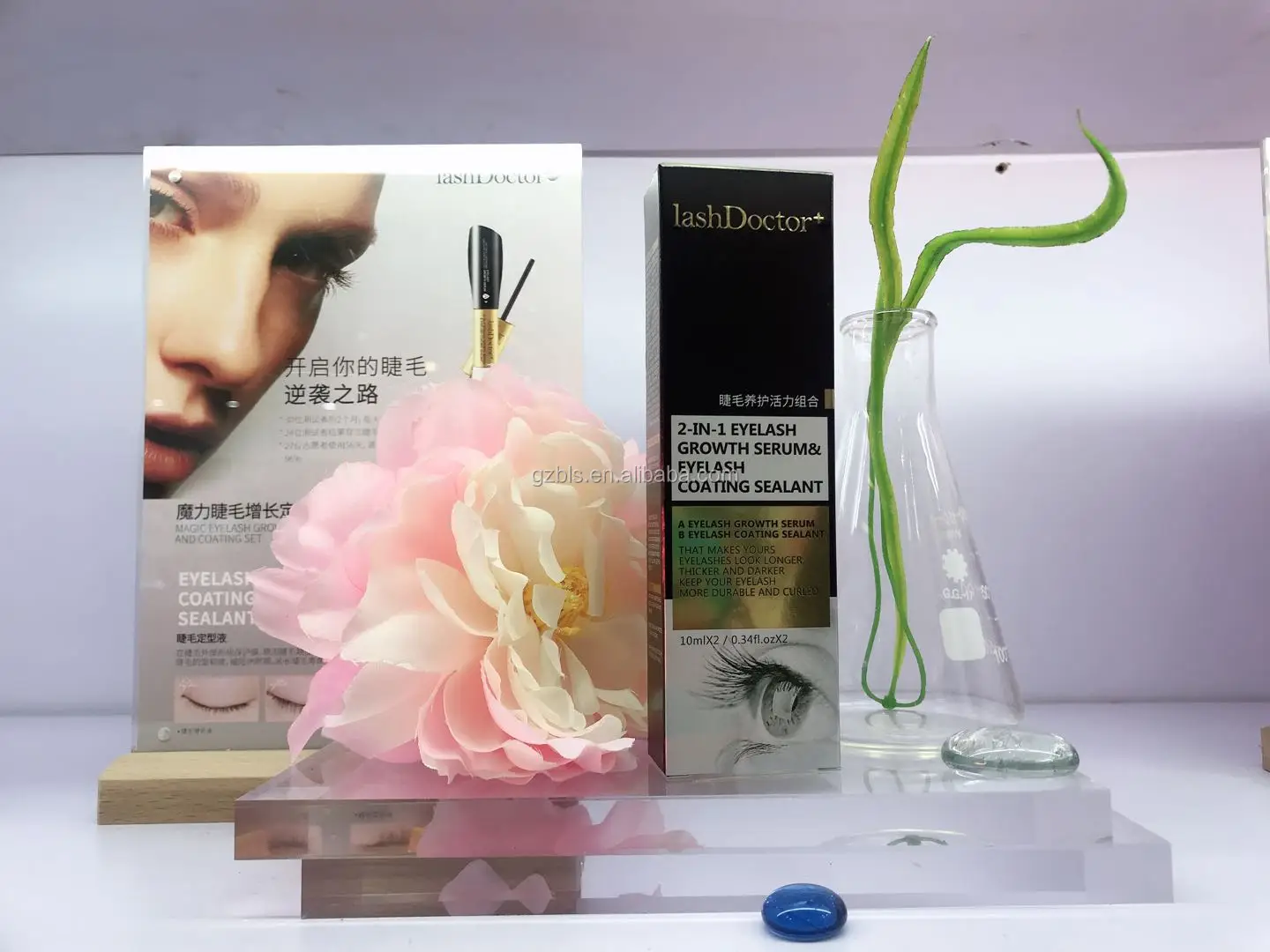 
Wholesale Popular individual eyelashes waterproof Mascara Eyelash Growth Serum & lash coating sealant private label 