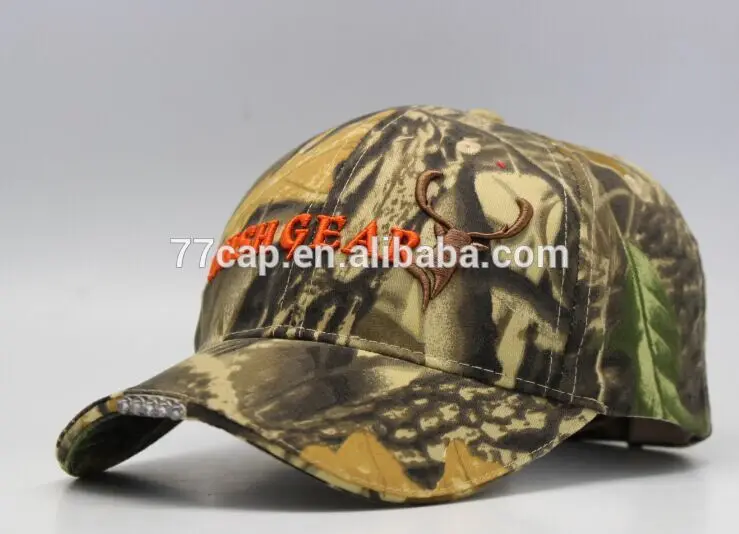 светодиодные фонари крышка камуфляж бейсбольная кепка шляпа производителя