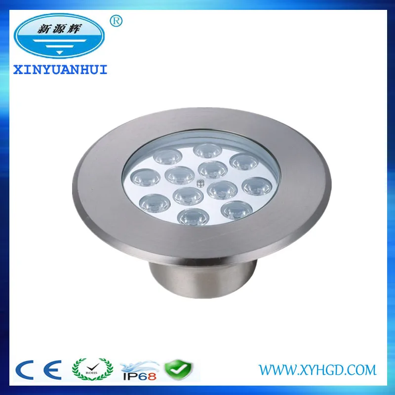 6*1 Вт LED DMX подземный свет, dmx декодер внутри, можно управлять с помощью dmx консоли напрямую; DC12V вход; 100 мм в открытом стволе