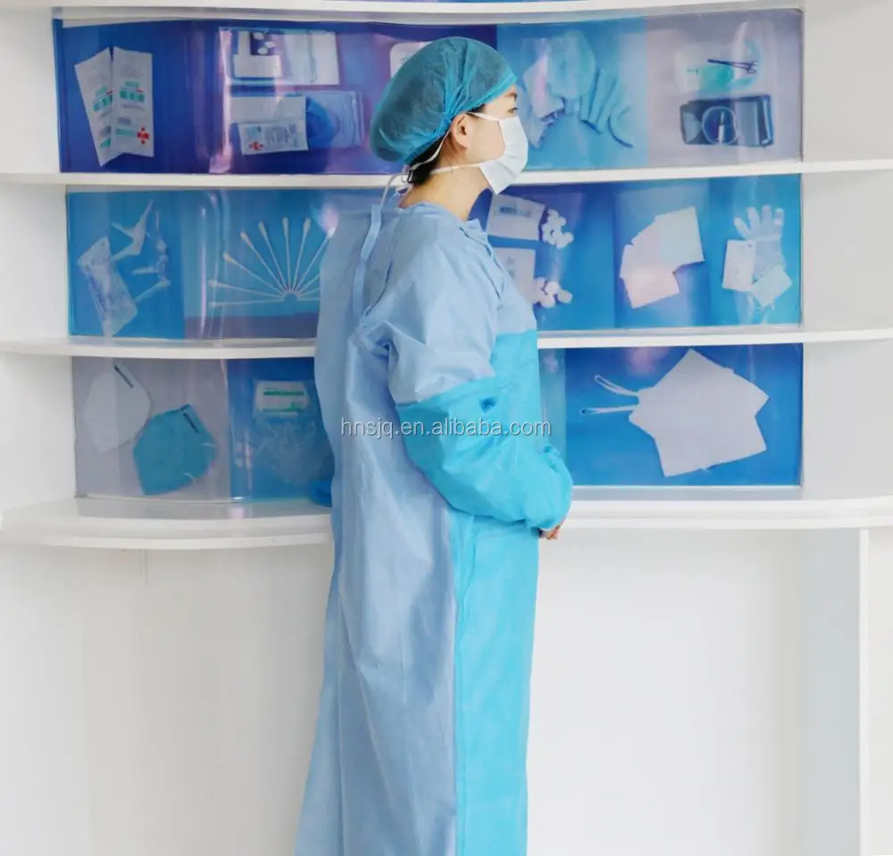 Wholesale Sterile Disposable Surgical Gown,Green Surgical Gown,Dental Disposable Gown