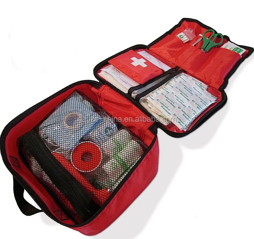 Дорожный автомобильный комплект первой помощи медицинская сумка