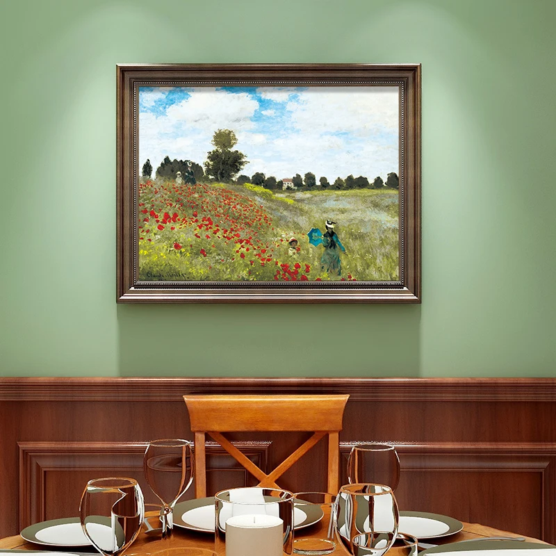 monet reproduction impressionist wall art canvas oil decorative painting the living room and bedroom