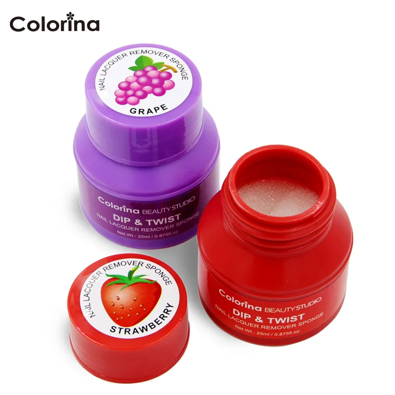 Губка для удаления лака для ногтей