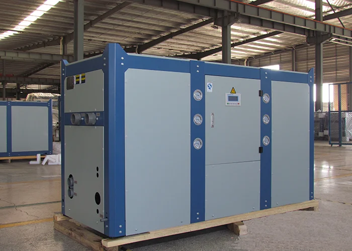 Water cooled scroll type chiller for plastic moulding machine