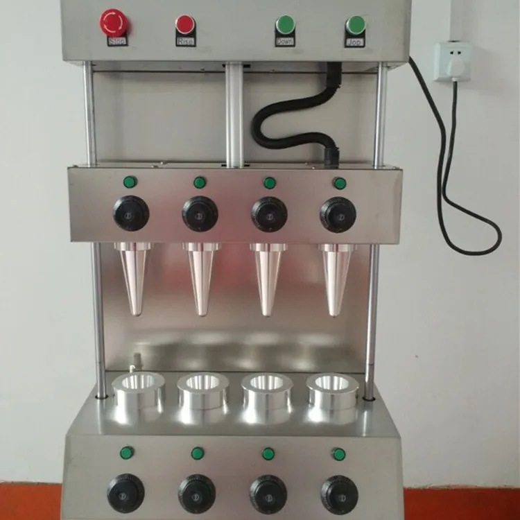 Good quality automatic easy operate pizza cone machine set machine to make pizza cone