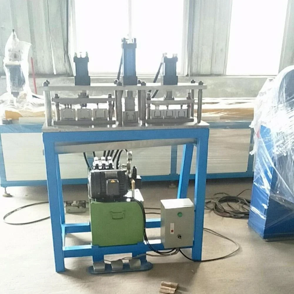 
venetian blinds machines 50mm Hydraulic Punching machine for wooden venetian blinds Metal headrail punching machine 