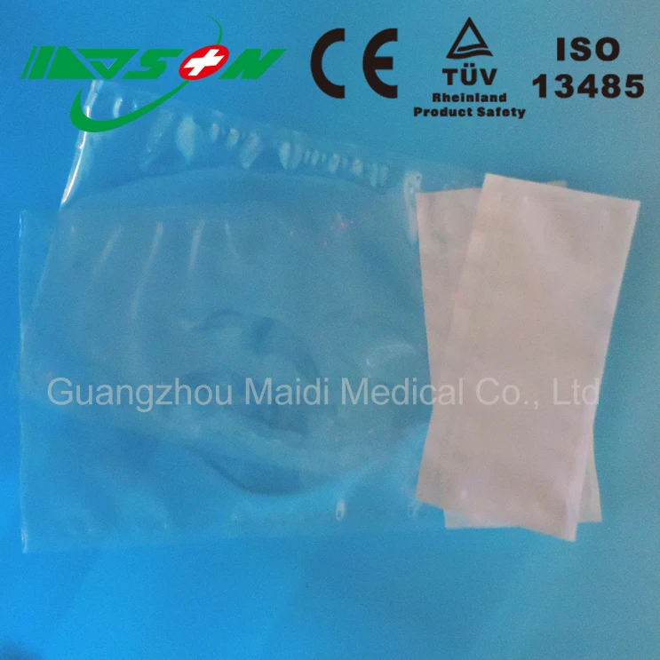 
Medical disposable plastics Tyvek header pouch 