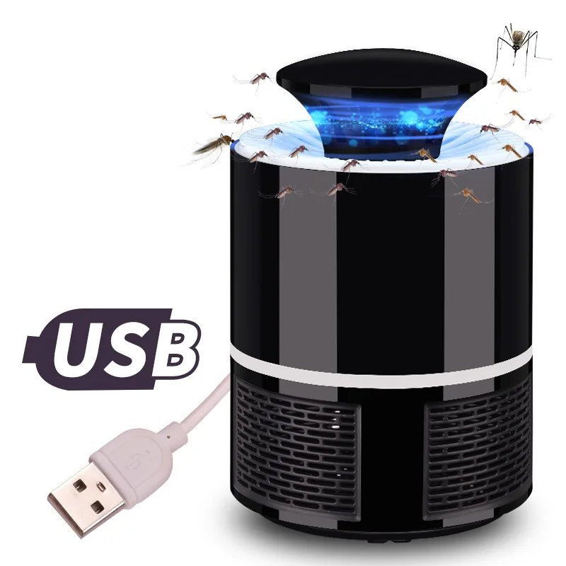 
Hot sale Chemical-free USB Electric LED Photocatalyst Fly Bug Electric Mosquito Killer Trap Lamp 