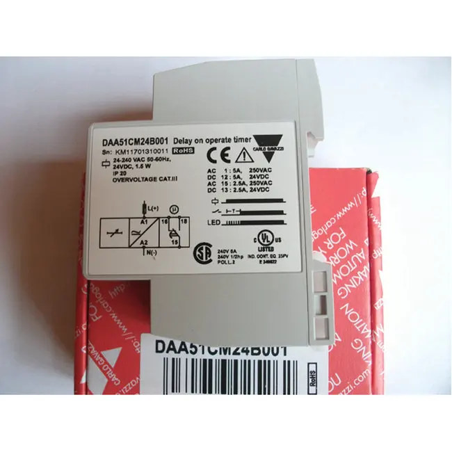 Оригинальный Carlo gavazzi DAA51CM24B001 время задержки реле