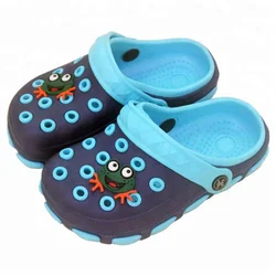 EVERTOP 2019 China factory  cute flog garden kid EVA clogs shoes high quality plastic sandals cheap slippers