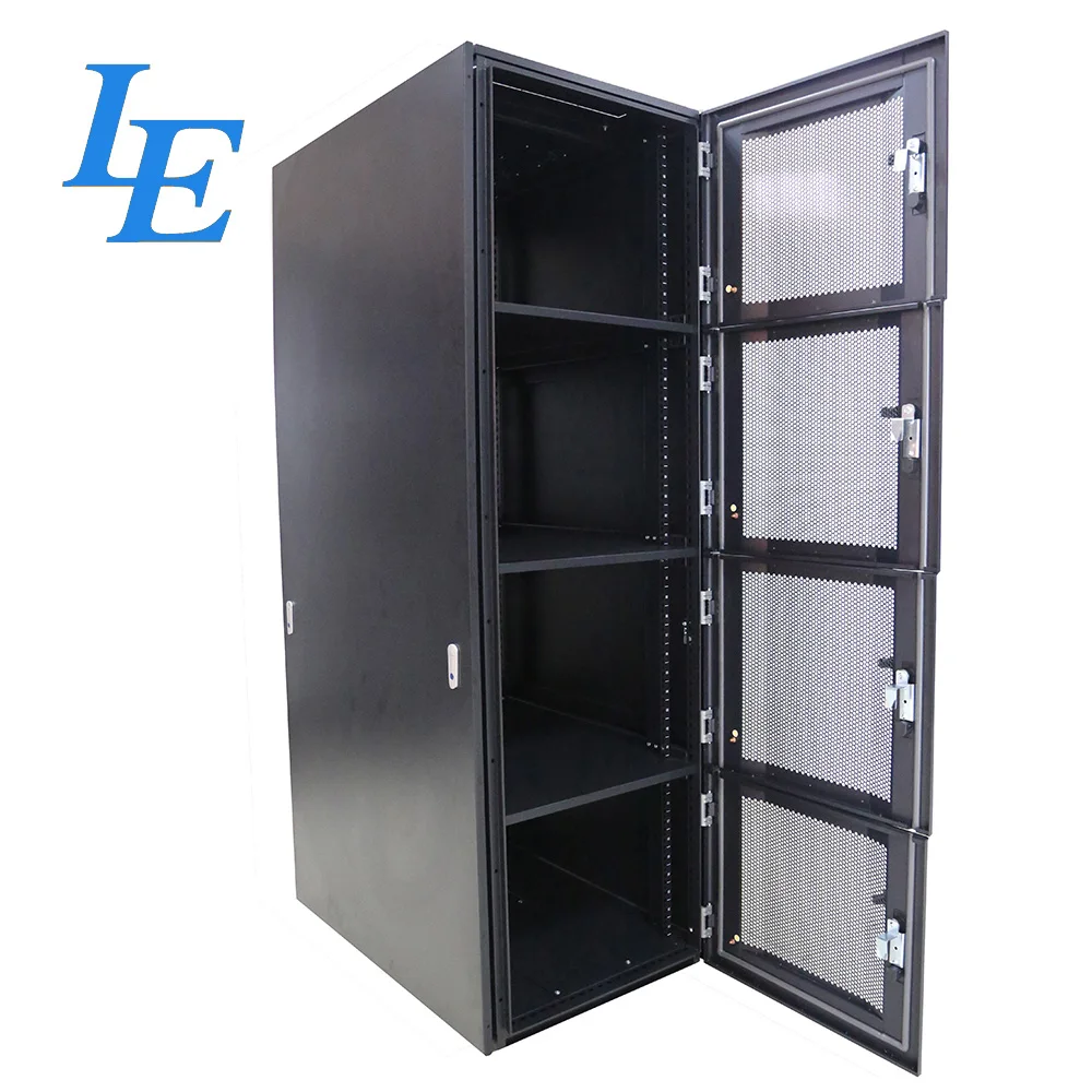 LE 42U стоечный сервер 19-дюймовый огнеупорные совместное размещение в стойку для сетевого шкафа корпус
