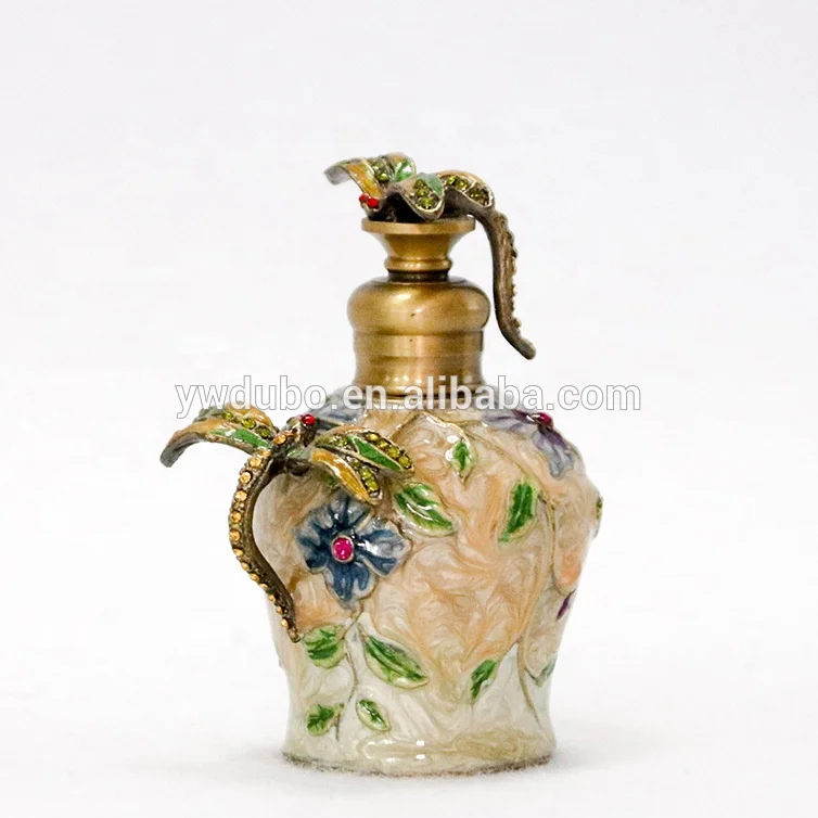 6ml Metal Dragonfly Butterfly Rose Frog Perfume Essential Oil Bottles with stainless Dropper or Bar#57001/57002/57003/57012