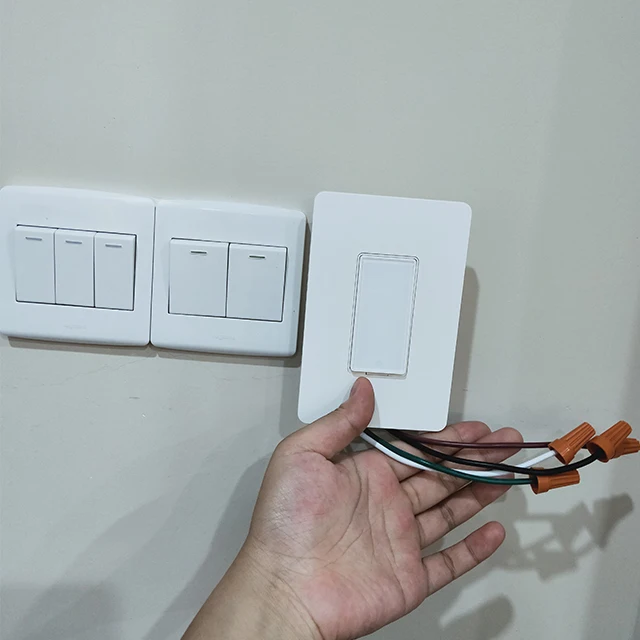 
13 years factory custom logo APP Remote Control Dimmer US standard Wifi Smart Wall Switch 