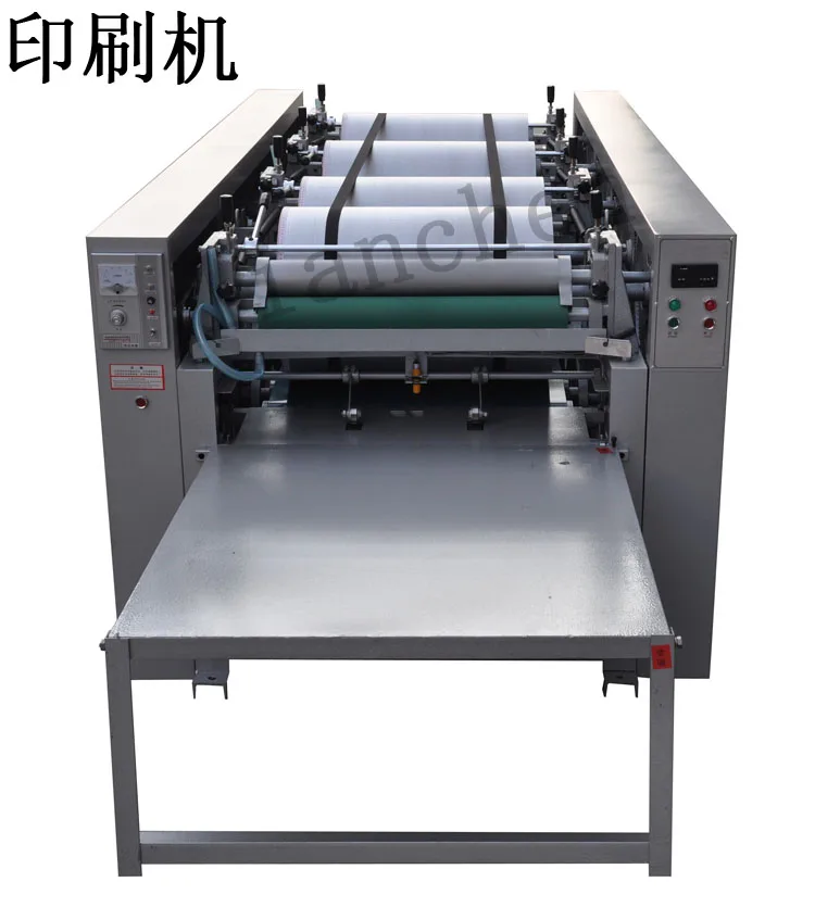 Manual Type pp Woven Bag Printing Machine Kraft Bag Printing  Machine pp Woven Bag Machine