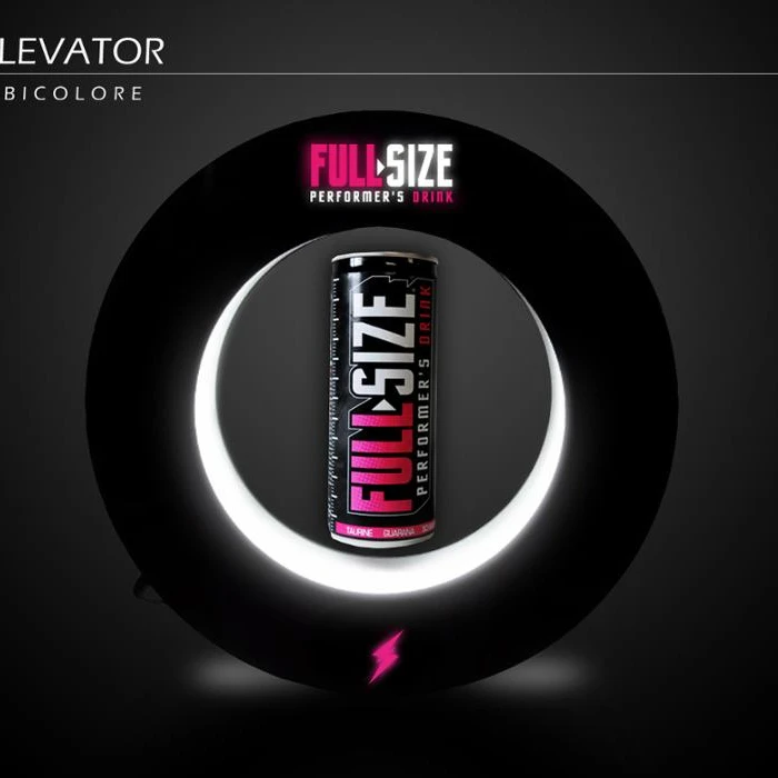 Магнитная левитирующая полка для бутылок, светодиодный акриловый дисплей для левитирующей бутылки, Магнитный Плавающий дисплей для бутылок