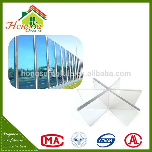 Оптовая цена звукоизоляционные компактный поликарбонат