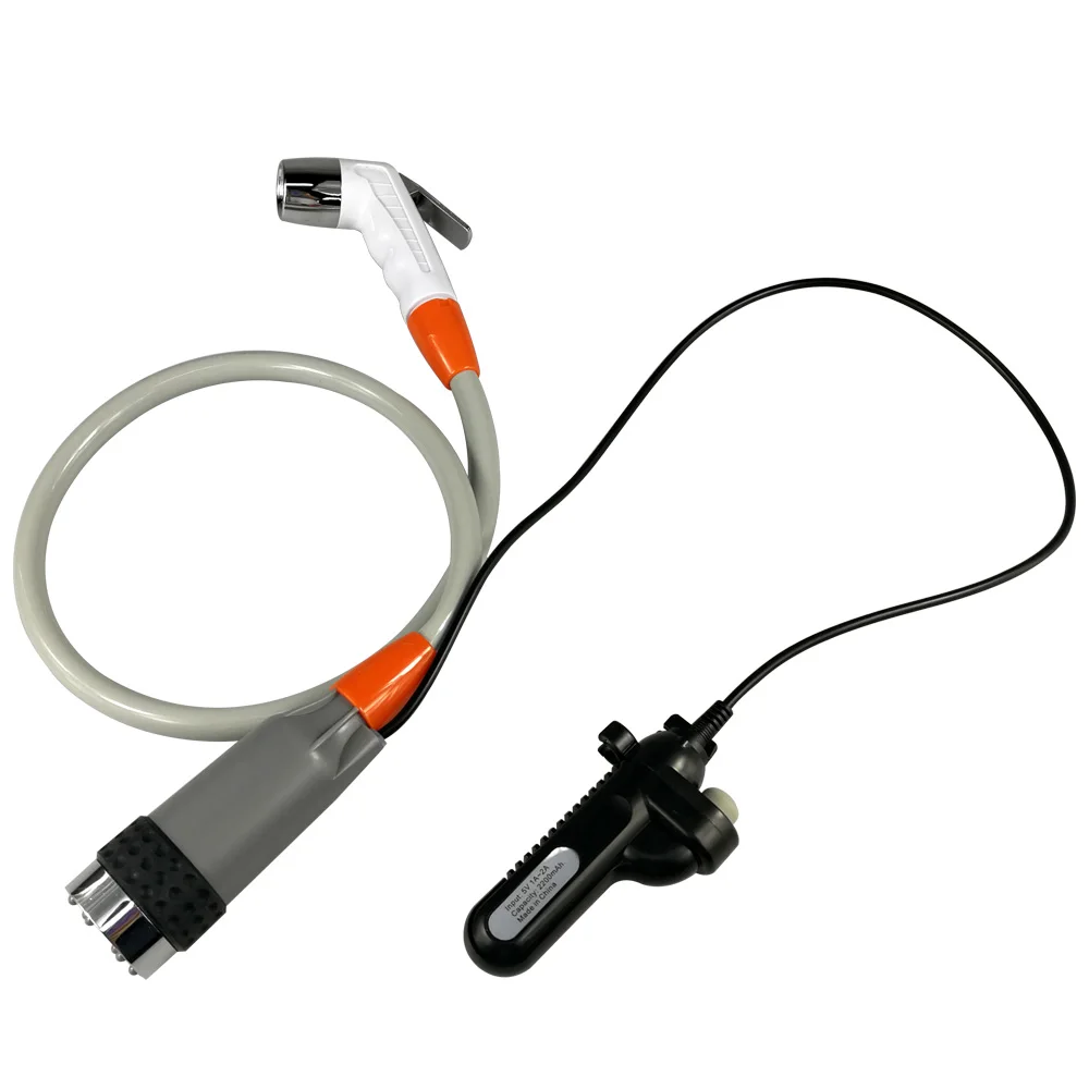 Smart outdoor shower sprayer with rechargeable battery powered , pet shower , flowers watering kit best price for sales