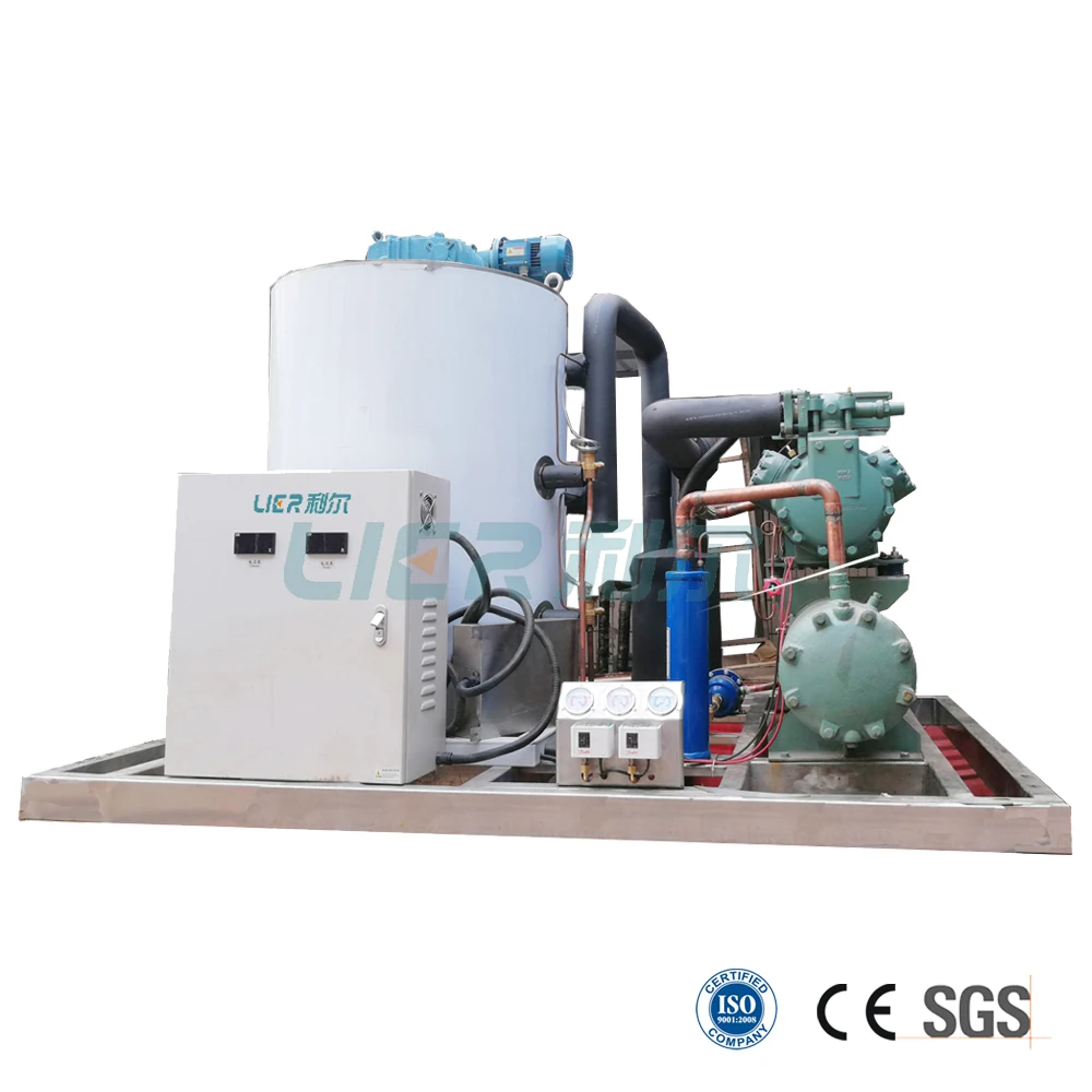 Flake ice machine 5T/day for frozen sea food