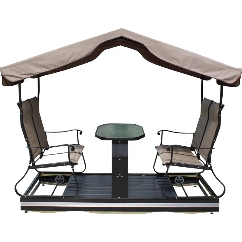 4 seater chair and table outdoor furniture hanging garden furniture Q810