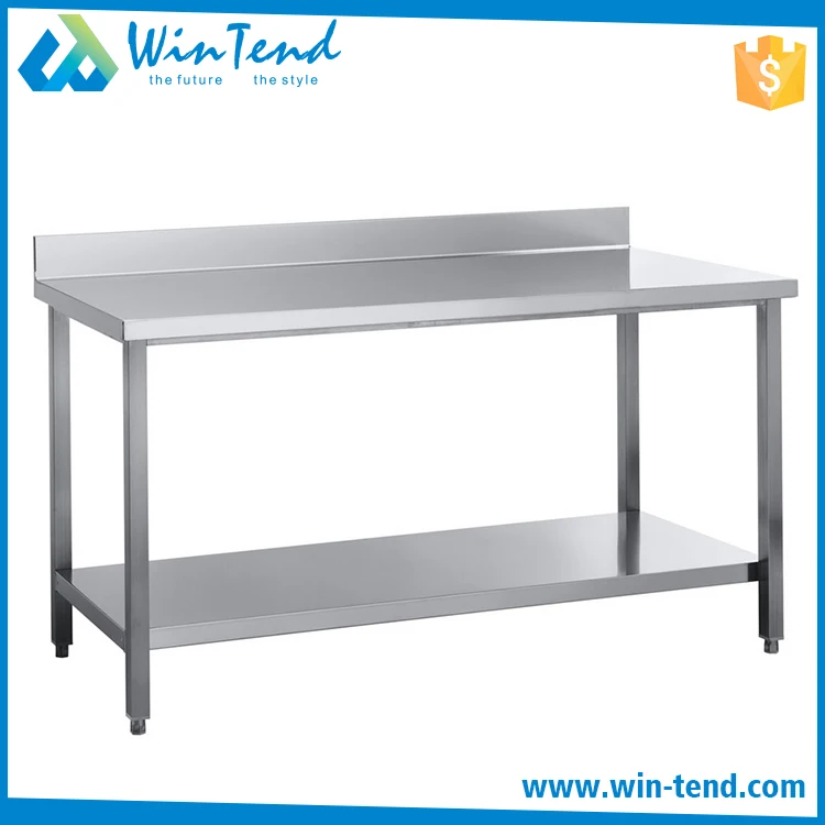 Modern Stainless Steel Worktable Spare Parts Kitchen Equipment
