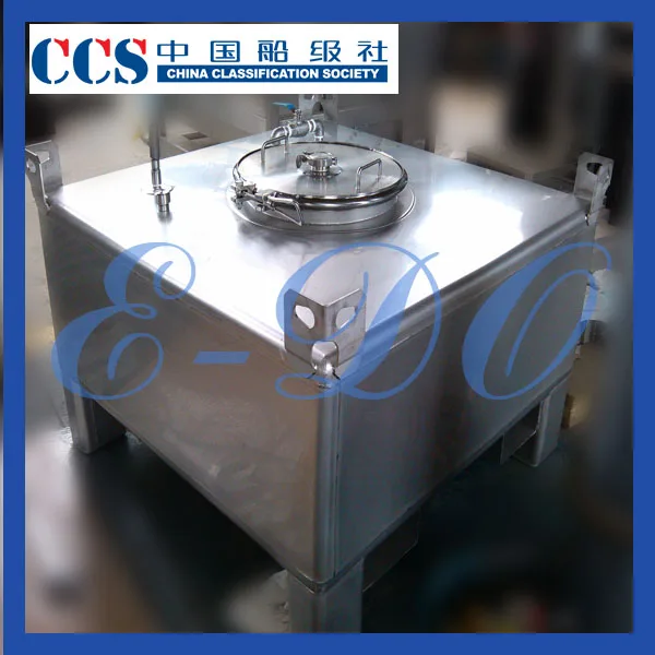 Stainless Steel Chemical Storage IBC Tote Tank Container UN31A/Y