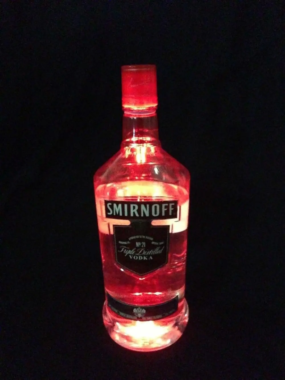 Bar Lighting Ideas LED Sticker for beer vodka Bottle