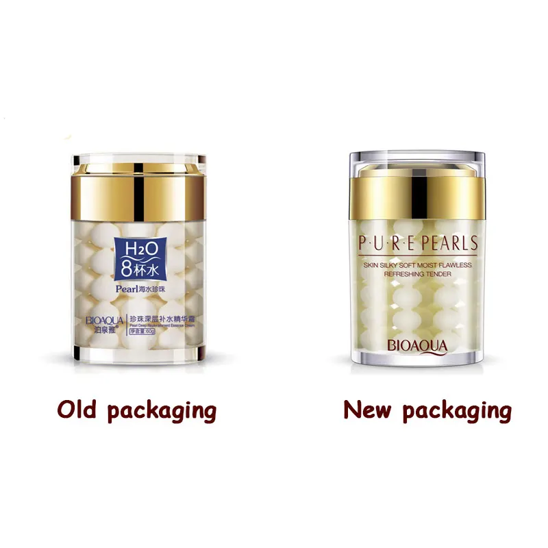 Чистый жемчуг, белый, яркий и отбеливающий освежающий нежный крем для лица для женщин