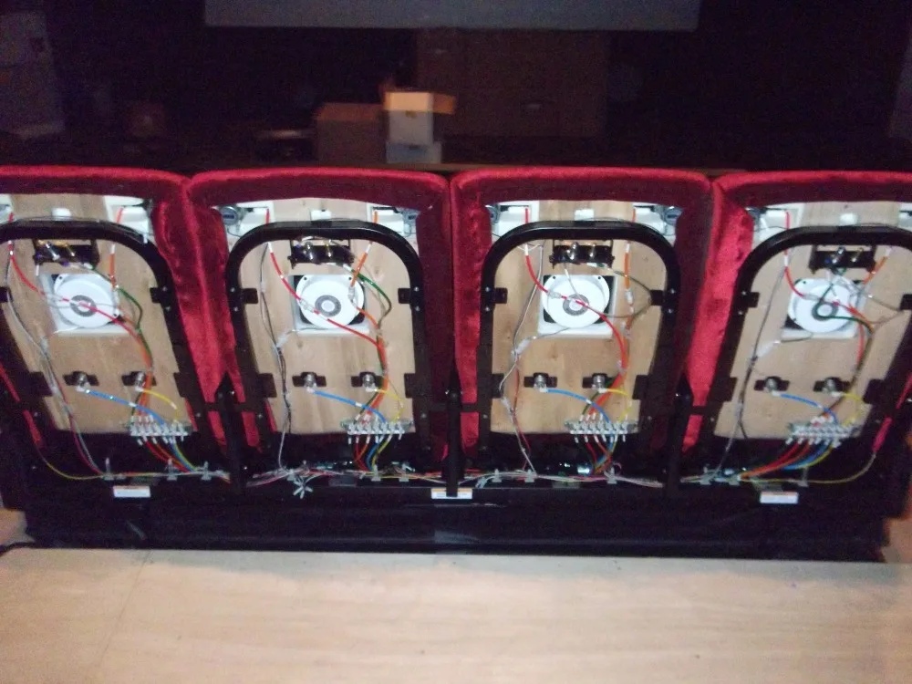 
50w vibration tactile transducer for 4D cinema chair 