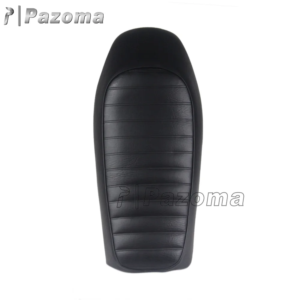 Горячая Распродажа Pazoma Универсальный черный Hump пользовательский Кафе Racer Seat Винтаж для Honda CB350 CB450 CB750