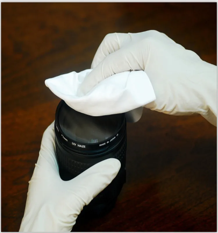 Лазерная Резка Cleaneroom Безворсовой Микрофибры Вытирая Салфеткой