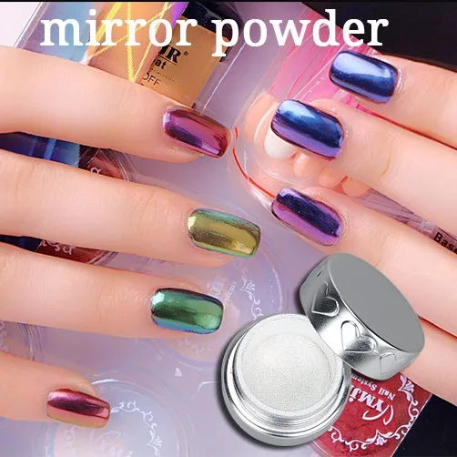Acrylic paint sets of mirror nail chrome powder nail supplies professionals