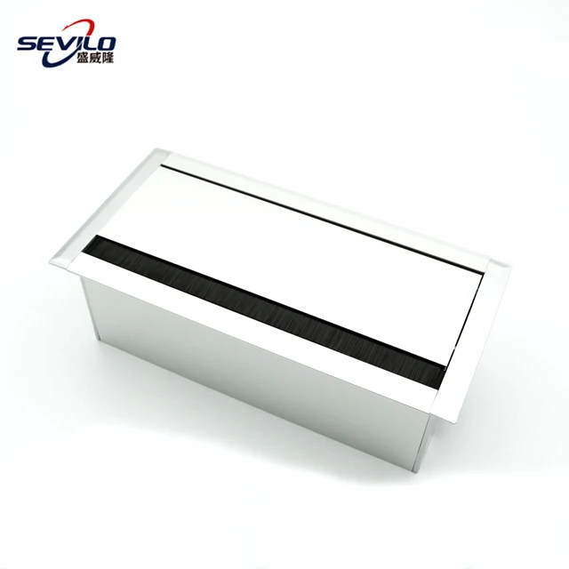 Cable Grommet Desk Plug Hole Cover Desktop Cable Organizer Desk Wire Grommet With Brush Can Be With Buffer