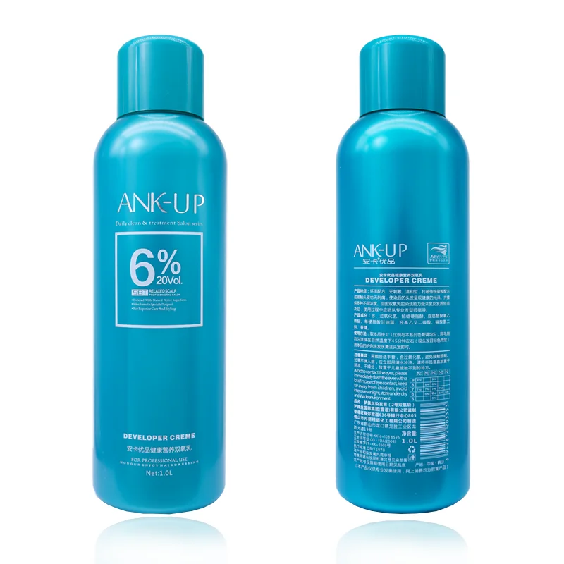 OEM permanent bleach hair color peroxide cream