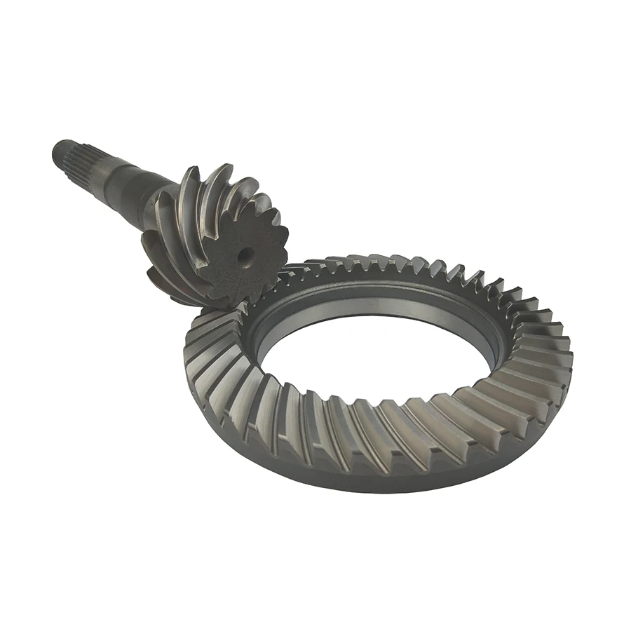 small rack and pinion gears in speed reducer of rear drive axle