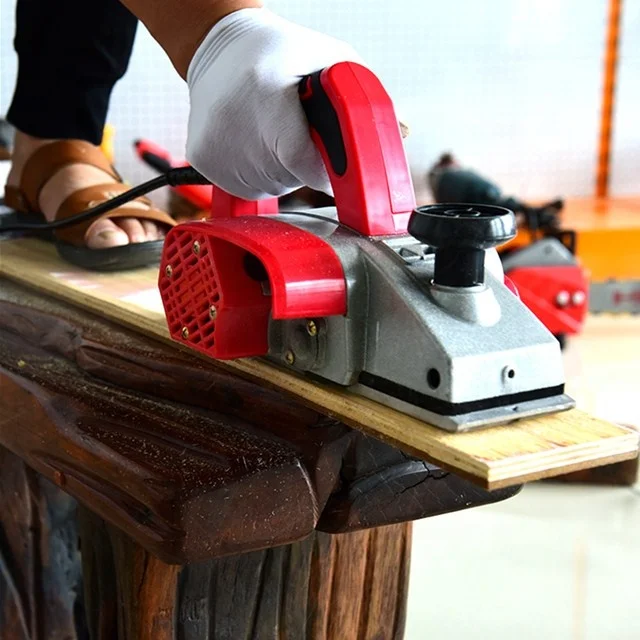 Work Professional Electric Wood Planer Hand Tool 650W 15000r/min Planer Machine For Woodworking