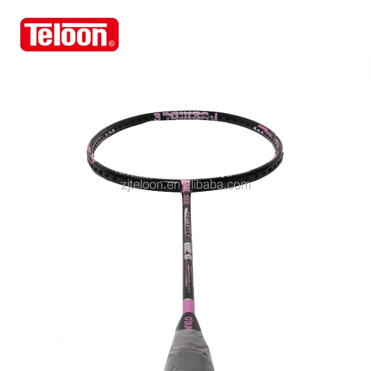 Hot sell OEM brand teloon long PROMPTLY WAVE H3 badminton racket