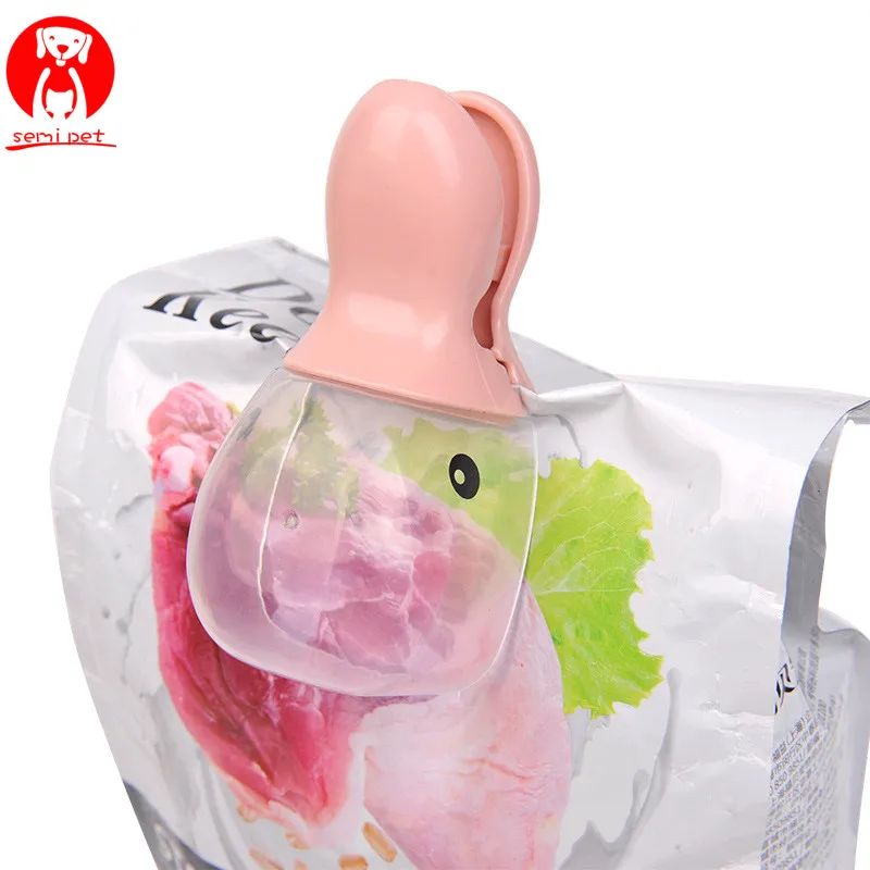 Pet Food Spoon For Dog Bowls Multi-Function Bowl For Cats/Puppies/Small Dogs Scoop For Cat Food Dog Food Water Bowl Fountain