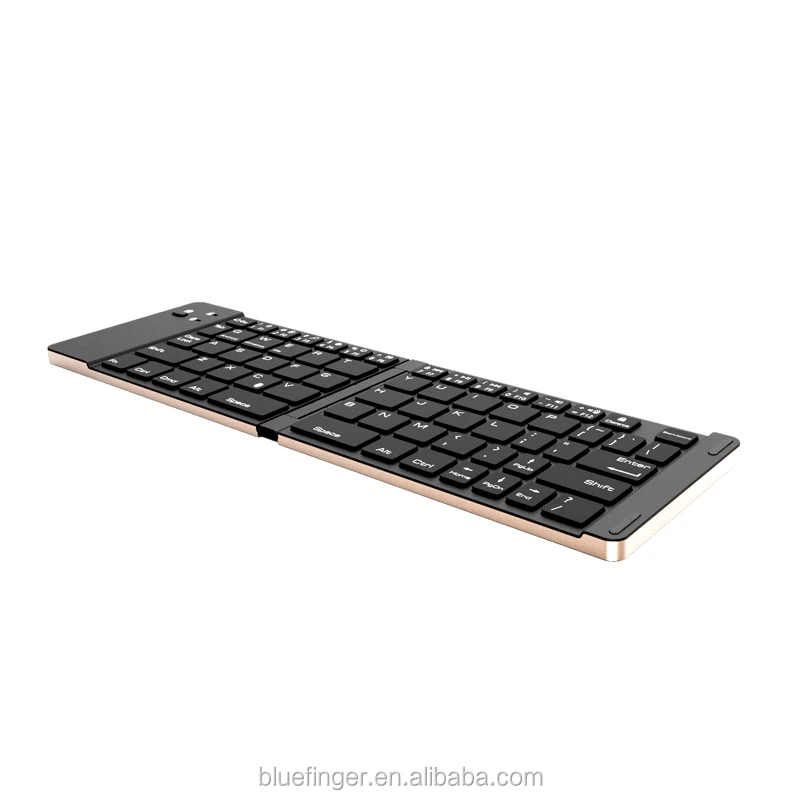 
Aluminum alloy folding Bluetooth keyboard for all kinds of tablets and smart phones 